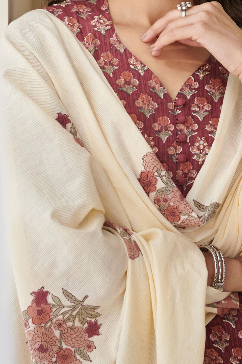 Nasrine Jiya Sanganeri Dupatta