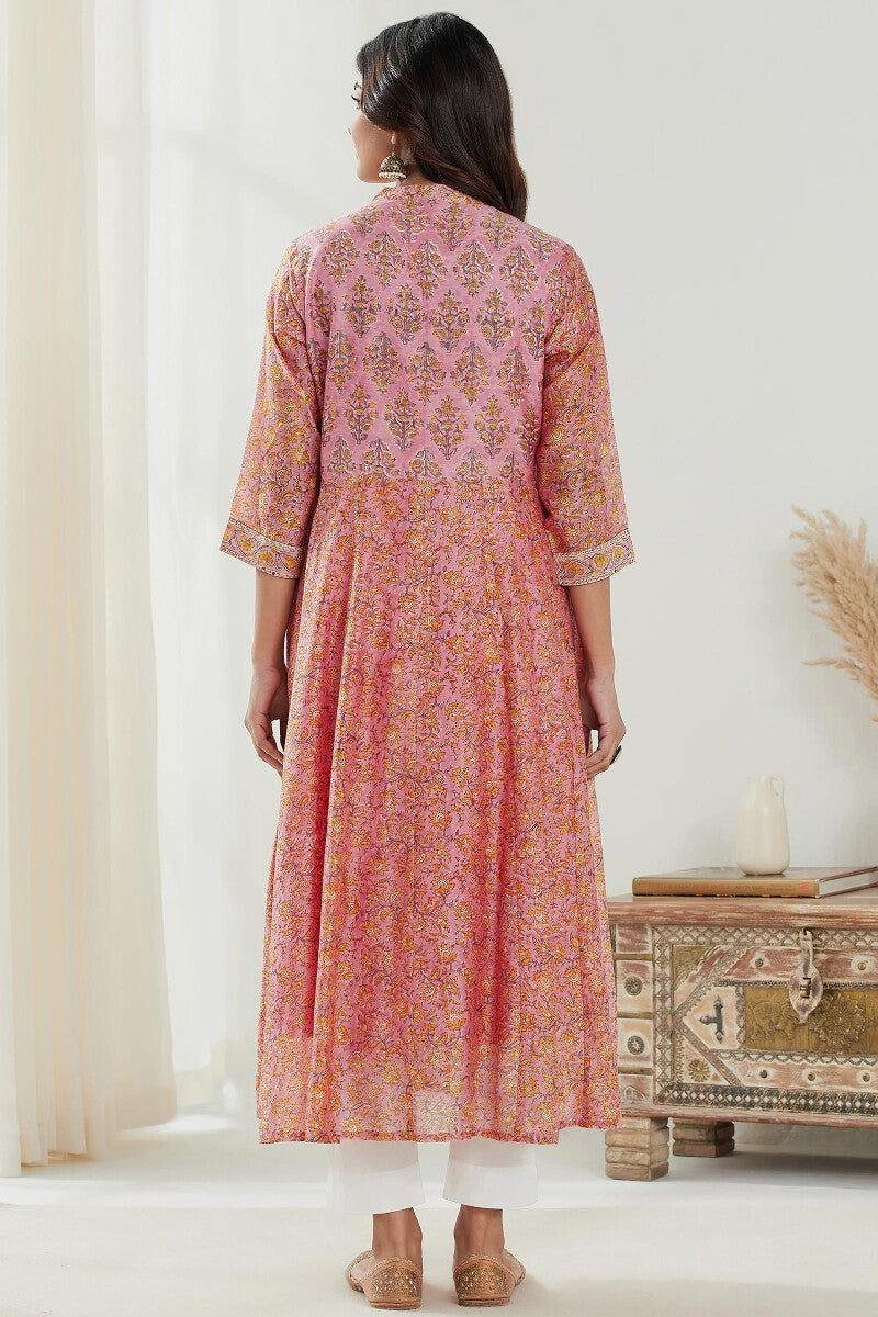 Gauhar Nazneen Sanganeri Chanderi Kurta