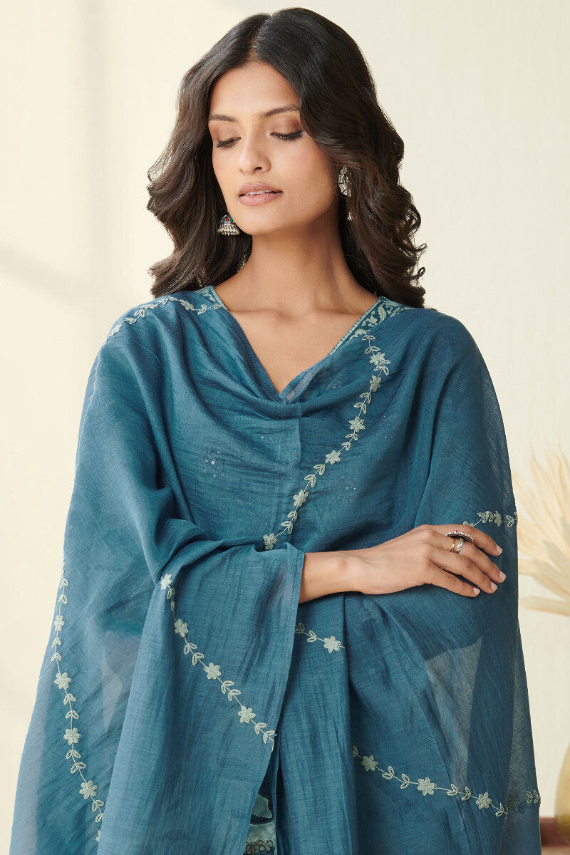 Sehra Zarina Cotton Silk Dupatta