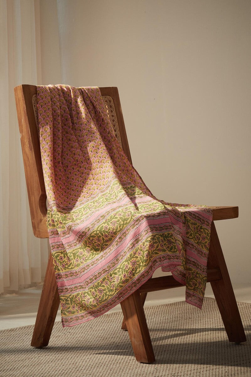 Roza Seher Pink Sanganeri Dupatta