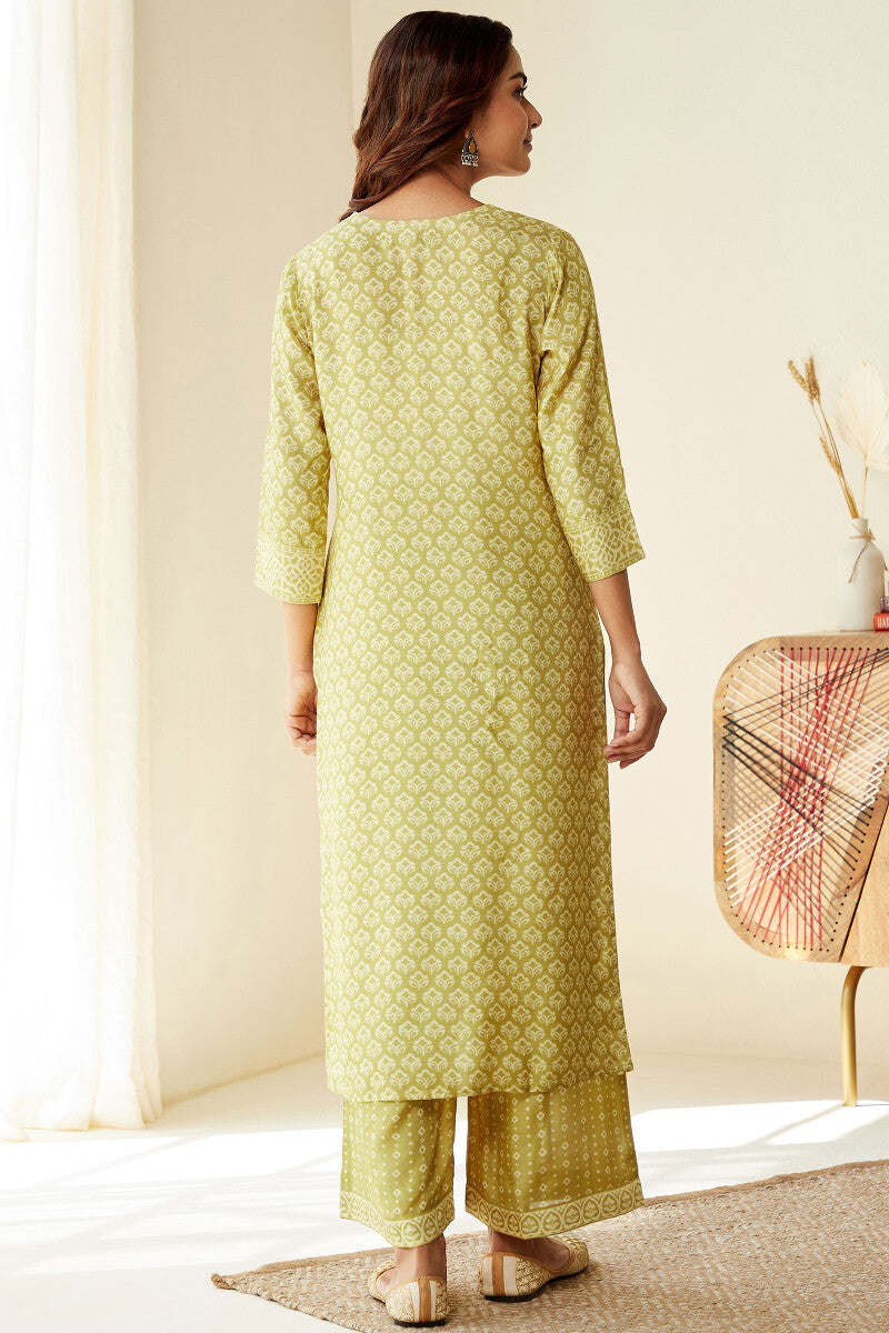 Gauhar Samaira Yellow Kurta