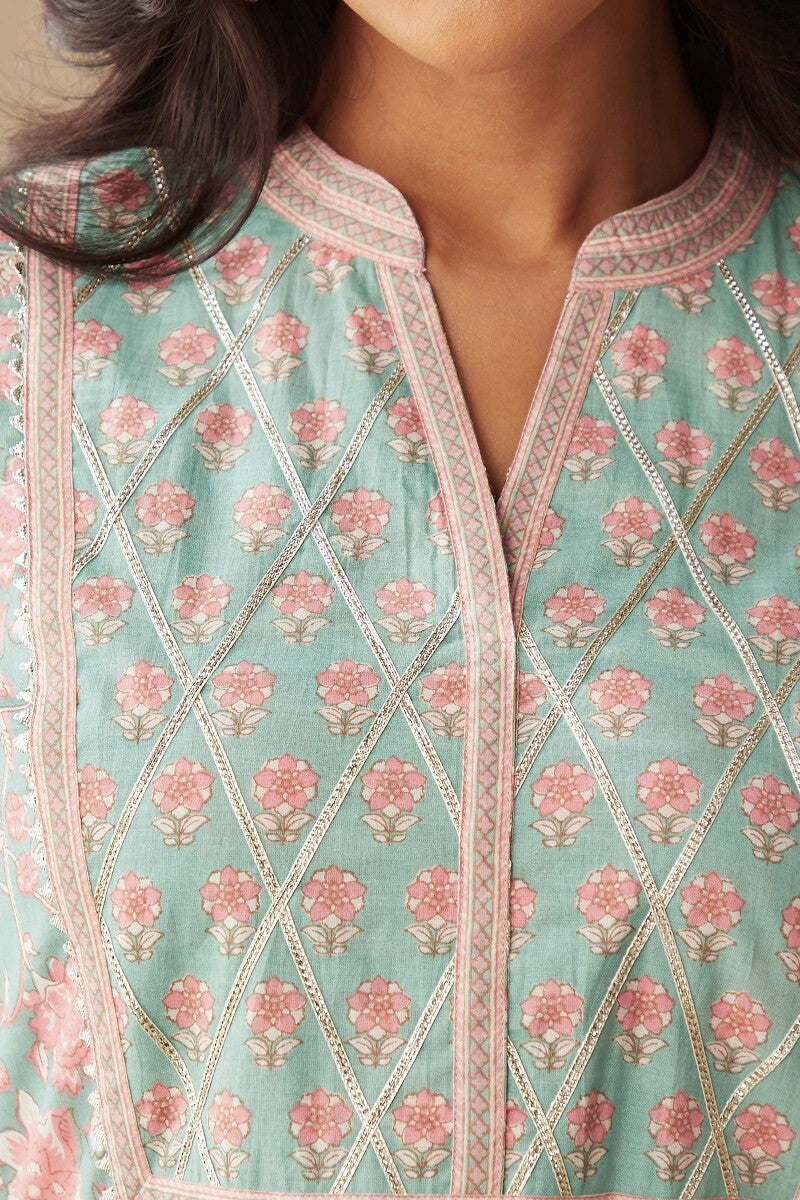 Rosheen Raya Sanganeri Kurta