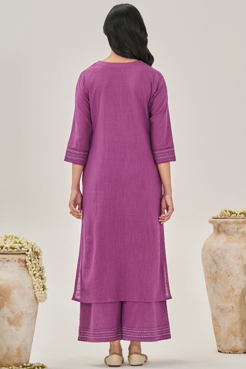 Roza Zara Purple Kurta