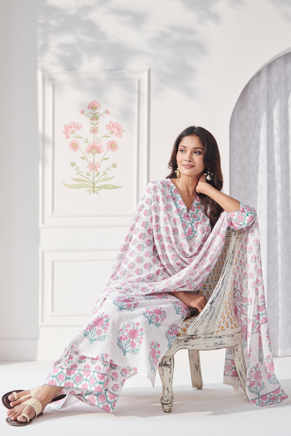 Gulbahar Sehnaz Sanganeri Kurta