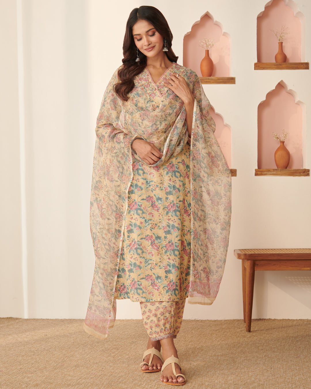 Nasrine Zarina Sanganeri Kurta