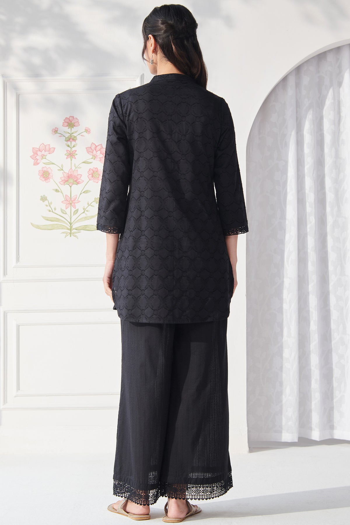 Mumtaz Nazma Black Co-Ord Set