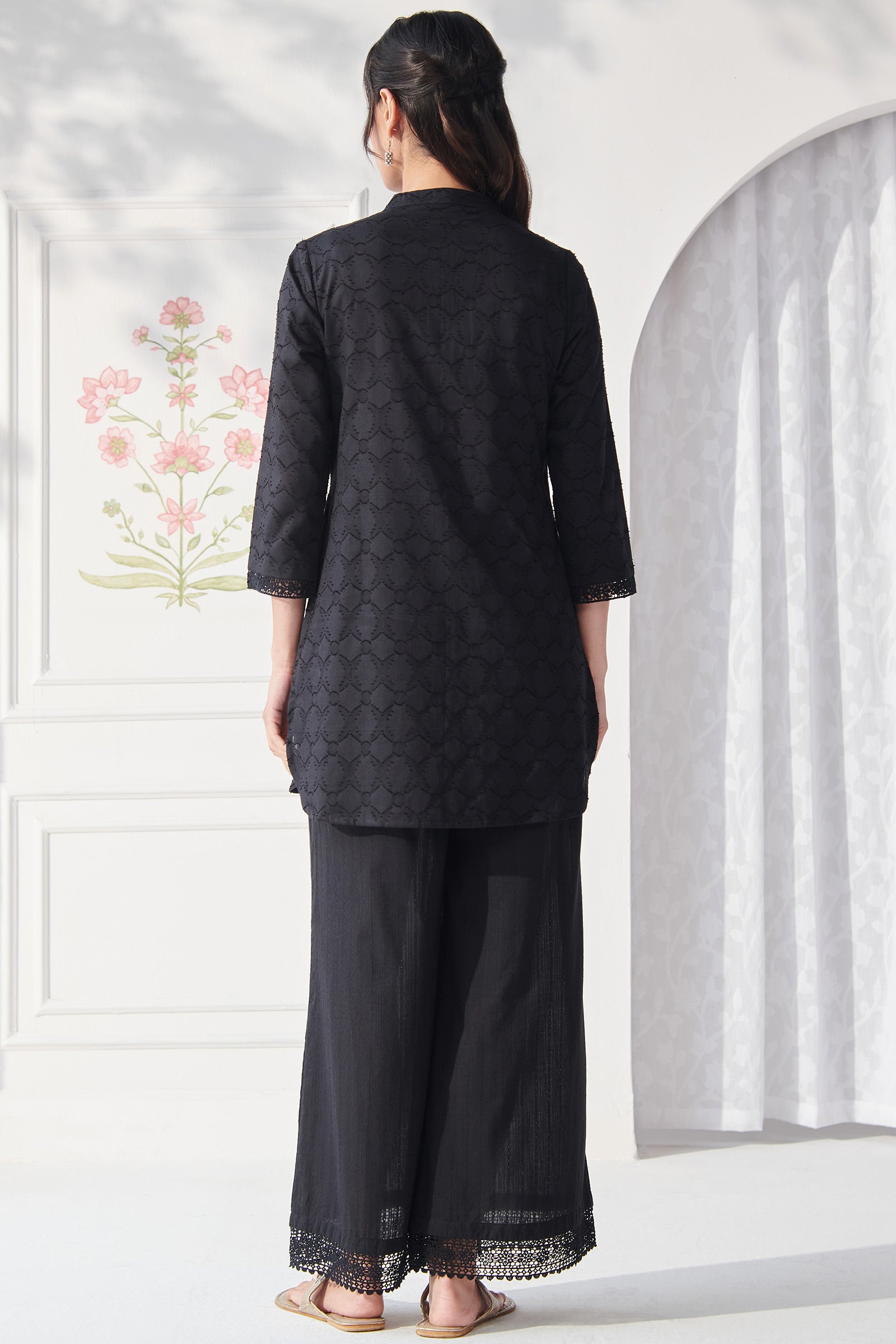 Mumtaz Nazma Black Co-Ord Set