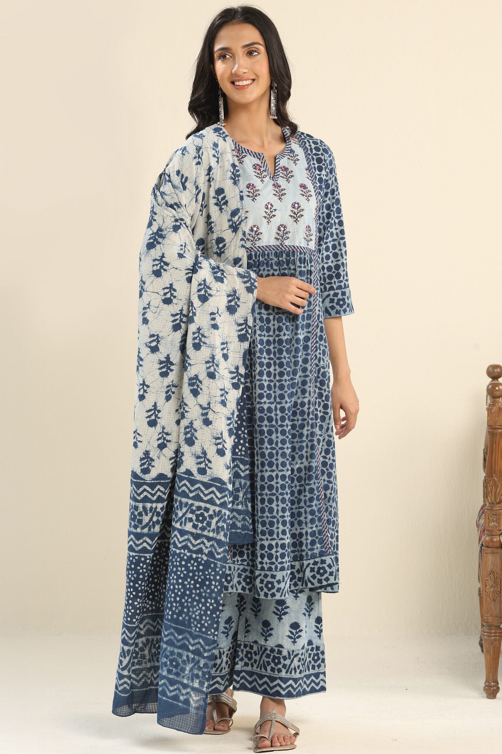 Nurtaj Seerat Bagru Kurta