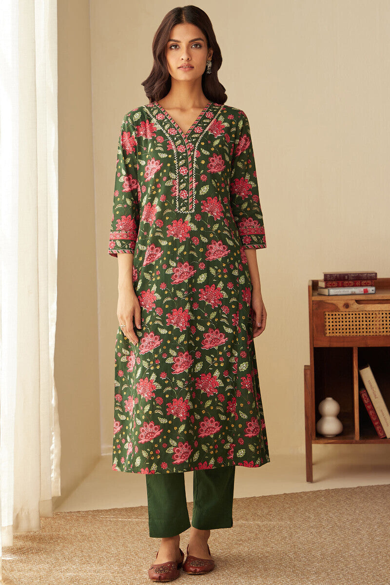 Rosheen Rehana Sanganeri Kurta