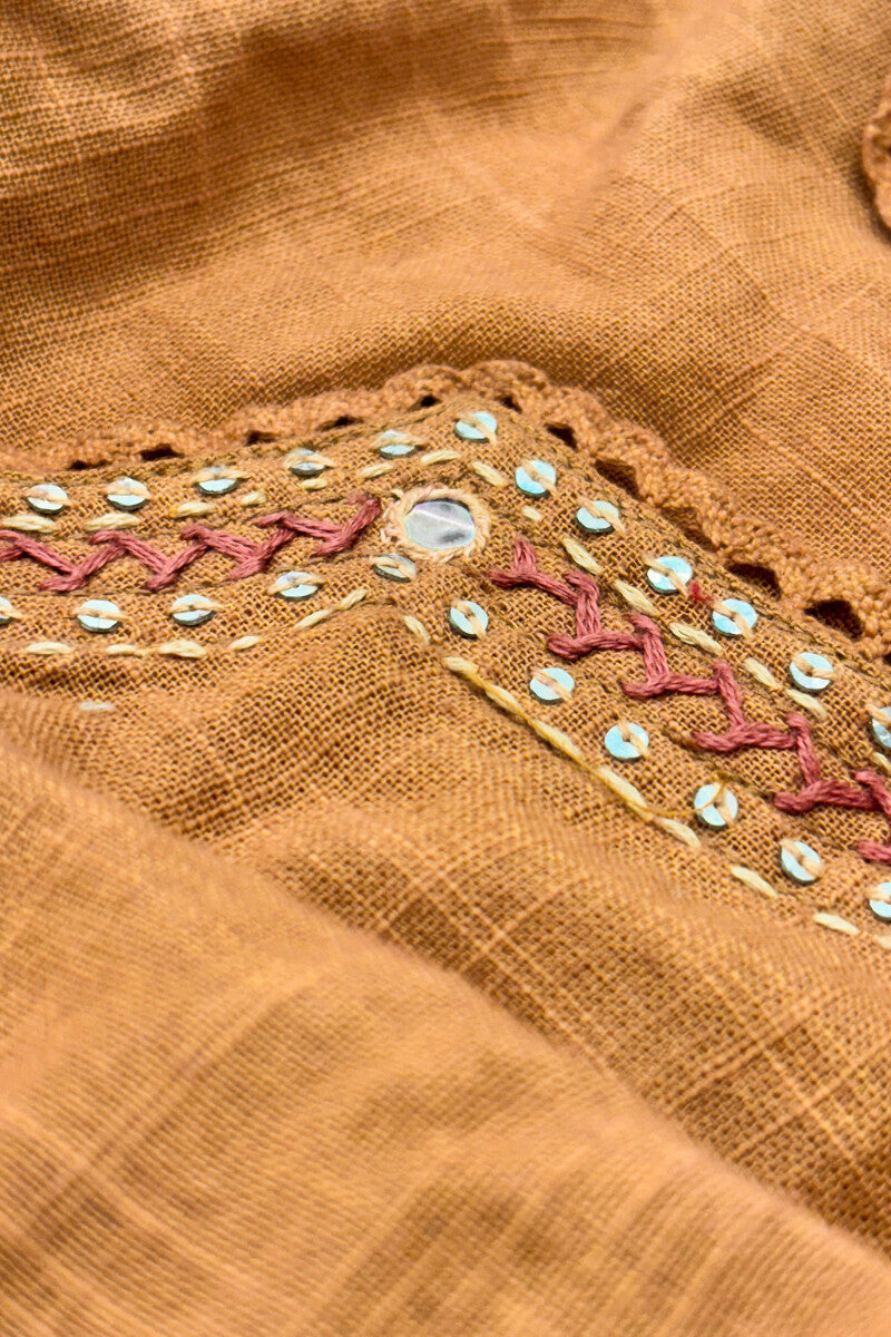 Roza Seerat Mustard Kurta