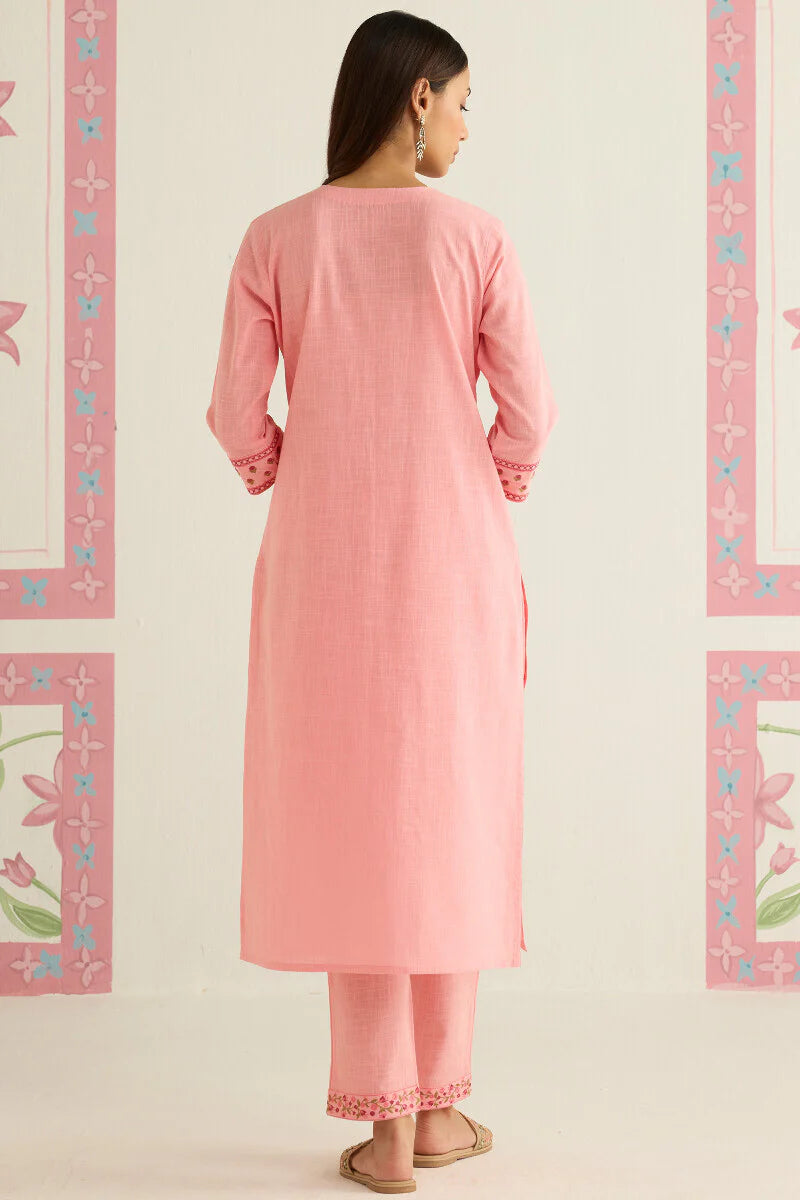 Surplus: Mehraab Mahi Pink Kurta