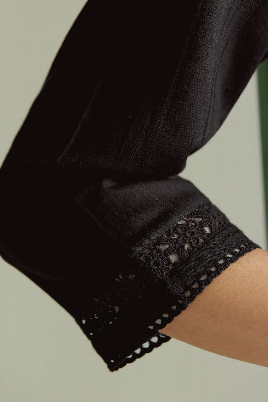 Roza Sehr Black Kurta