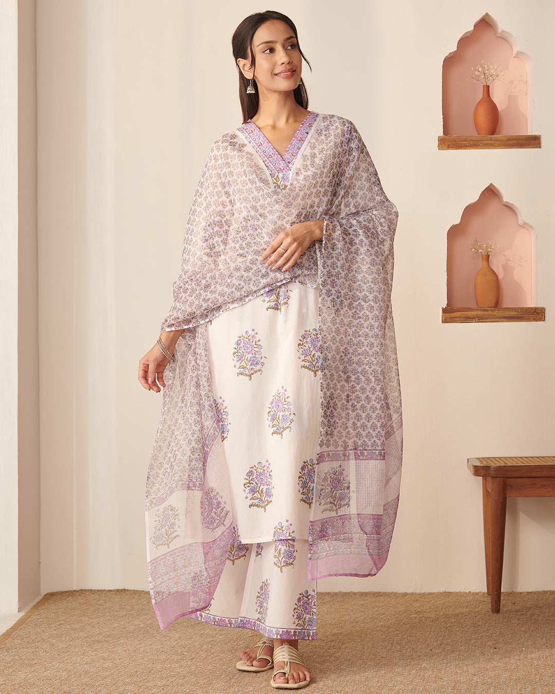 Gulbarg Nadiya Sanganeri Kurta