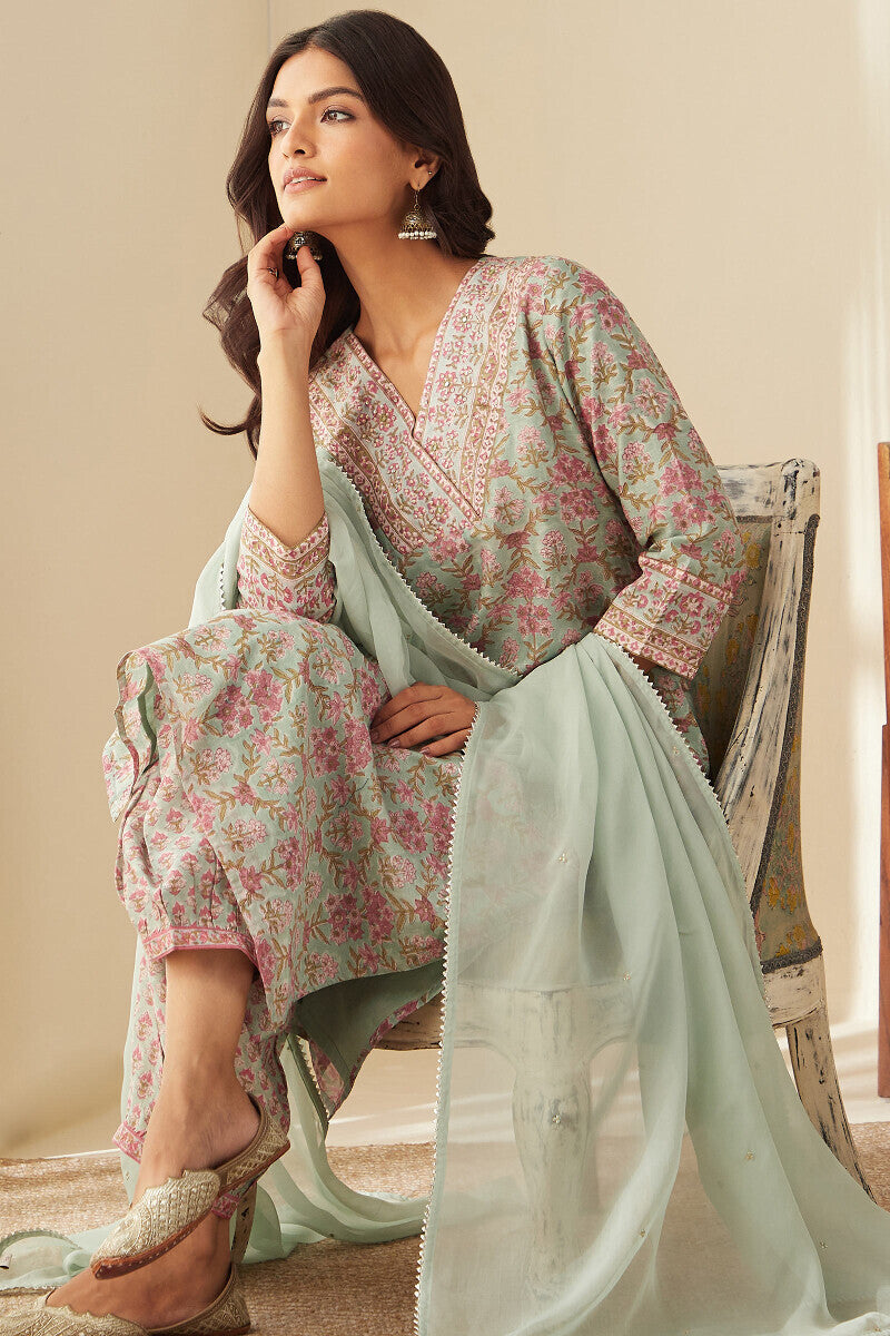 Mehrunissa Shazia Chanderi Kurta
