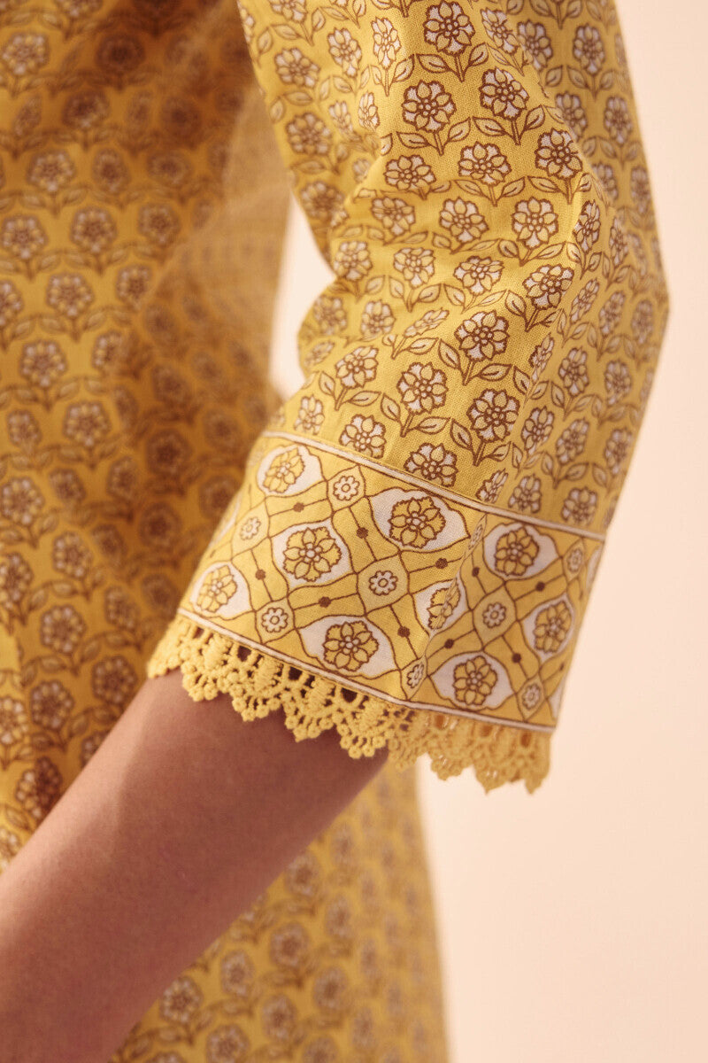 Gulraiz Saisha Sanganeri Kurta