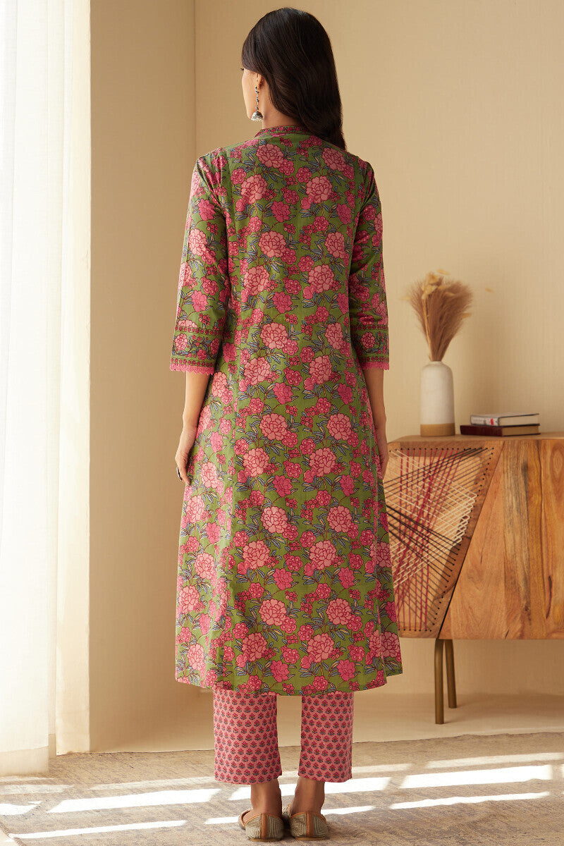 Rosheen Zeenat Sanganeri Kurta