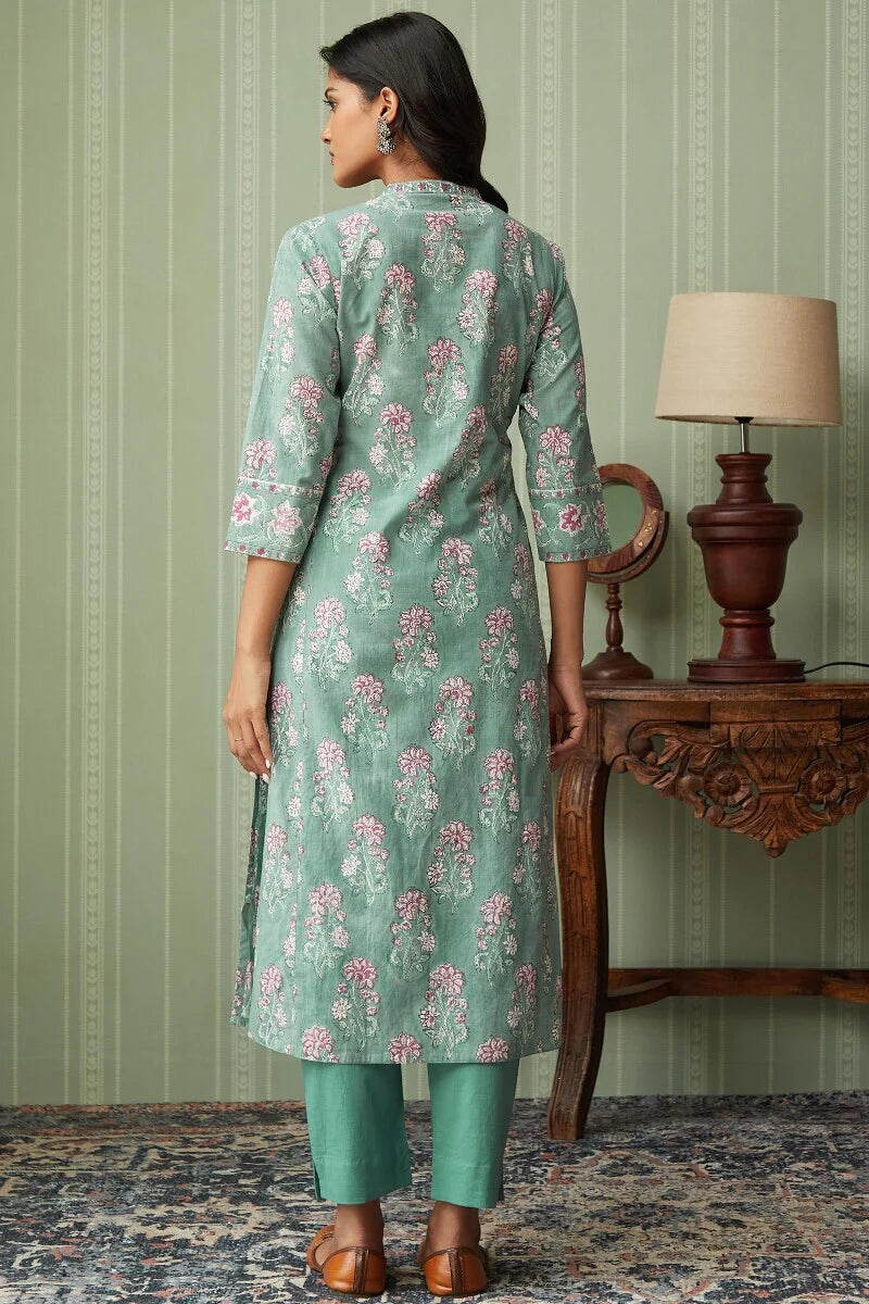 Gulshan Bagh Parisa Sanganeri Kurta