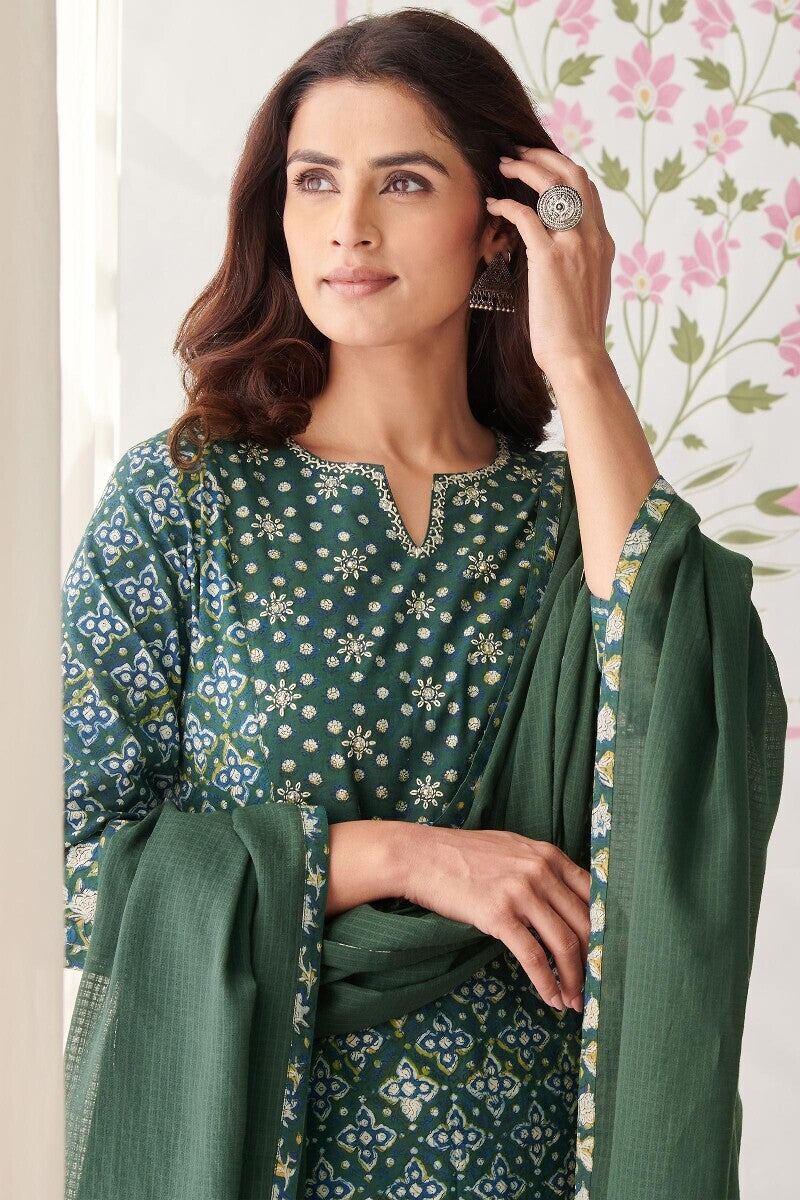 Sehra Mahreen Bagru Kurta