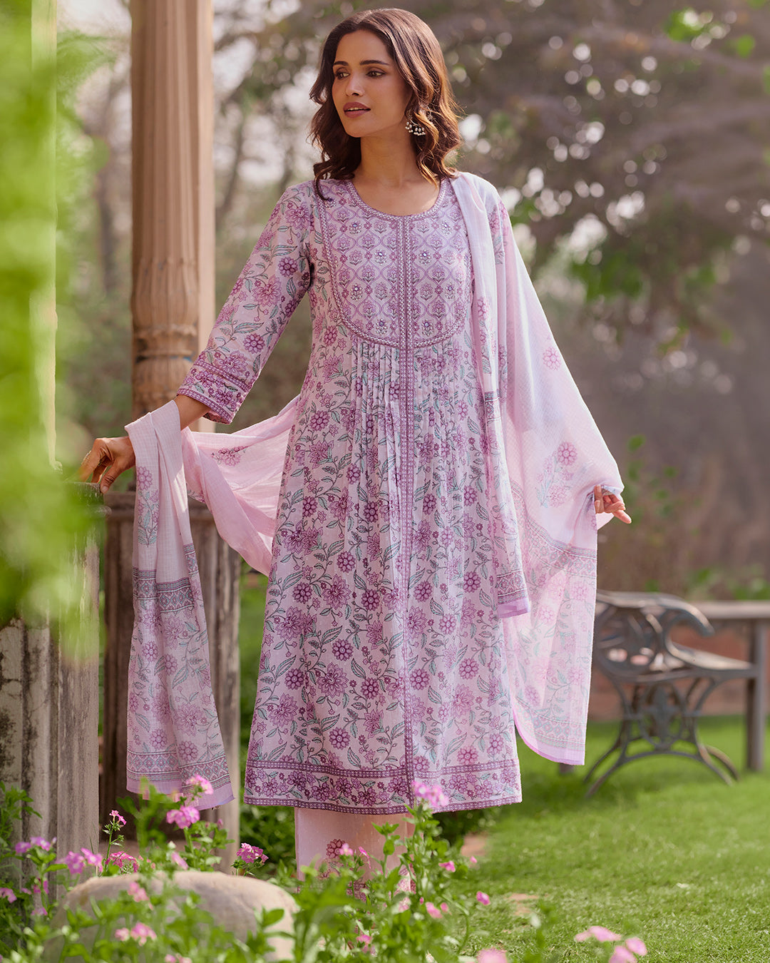 Gulbahar Aliza Sanganeri Kurta