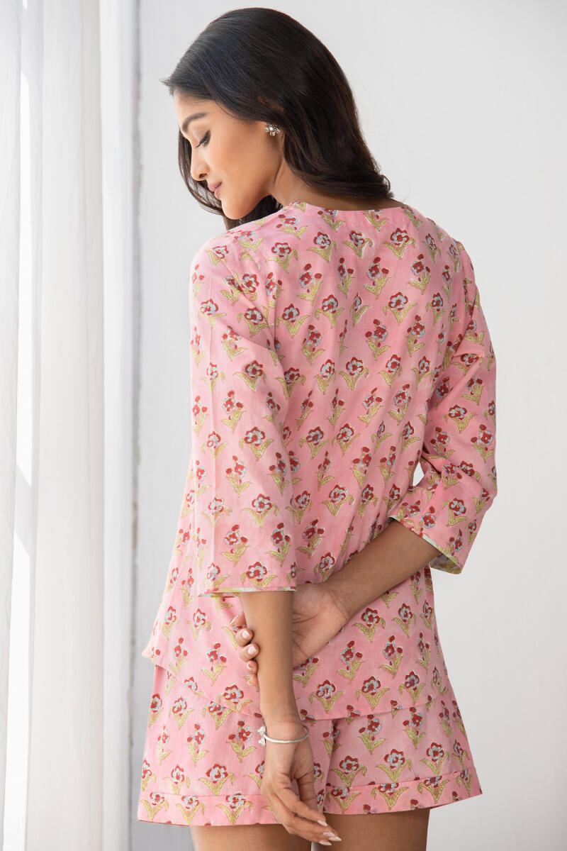 Nasrine Jiya Sanganeri Loungewear Set