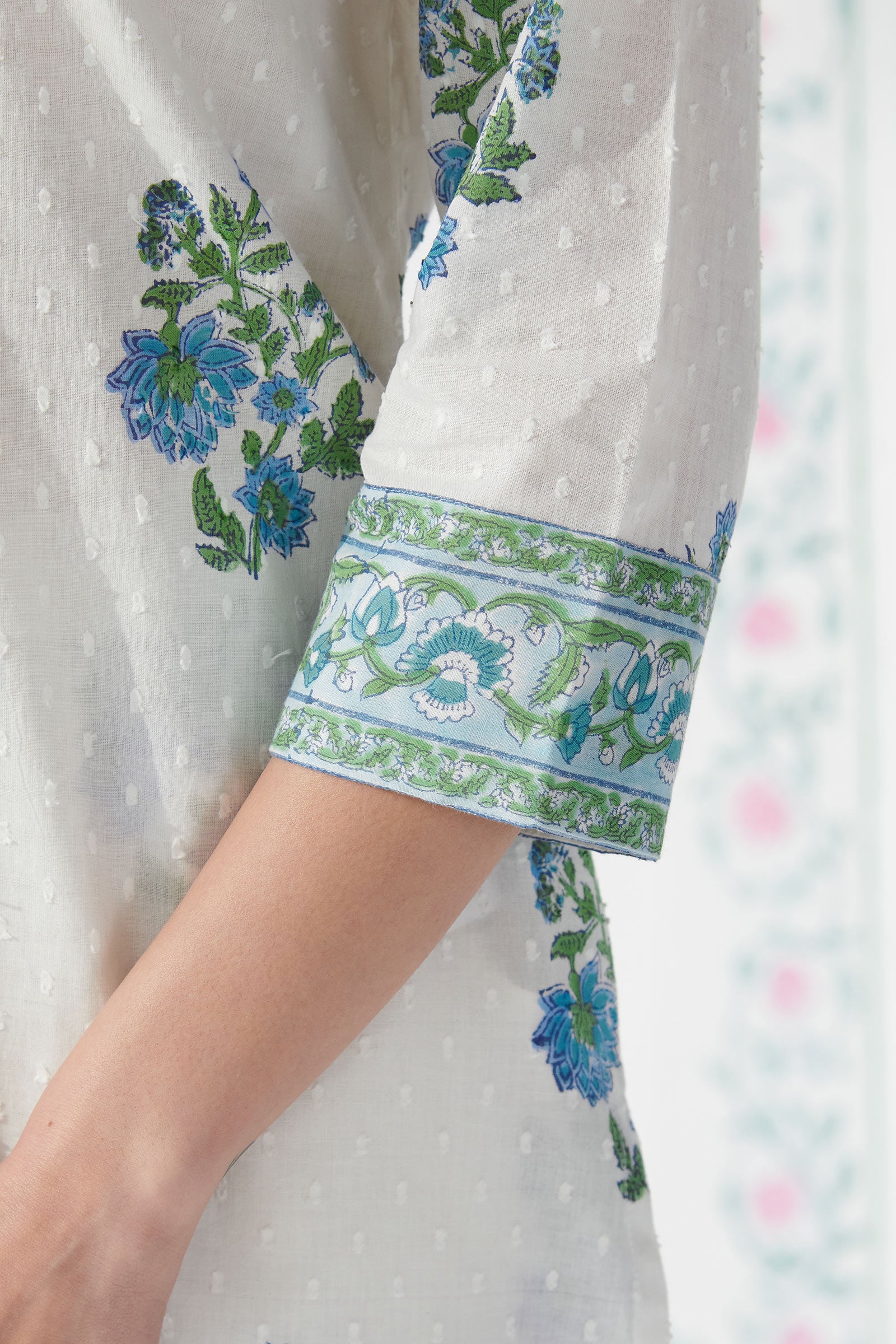 Gulbahar Roohi Sanganeri Kurta