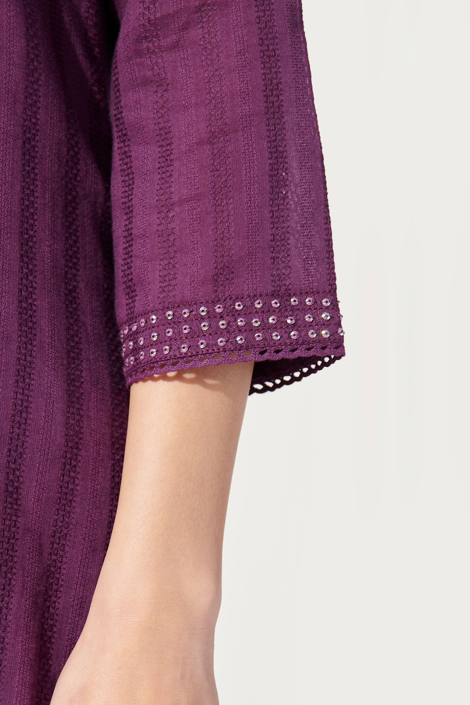 Roza Mirza Purple Kurta