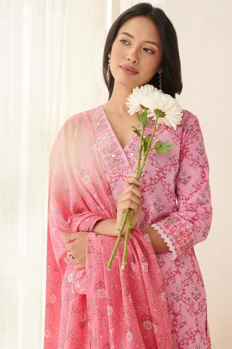 Rosheen Mahnoor Sanganeri Kurta