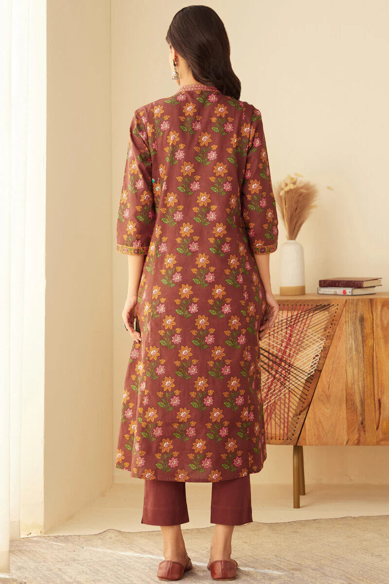 Gauhar Rania Sanganeri Kurta