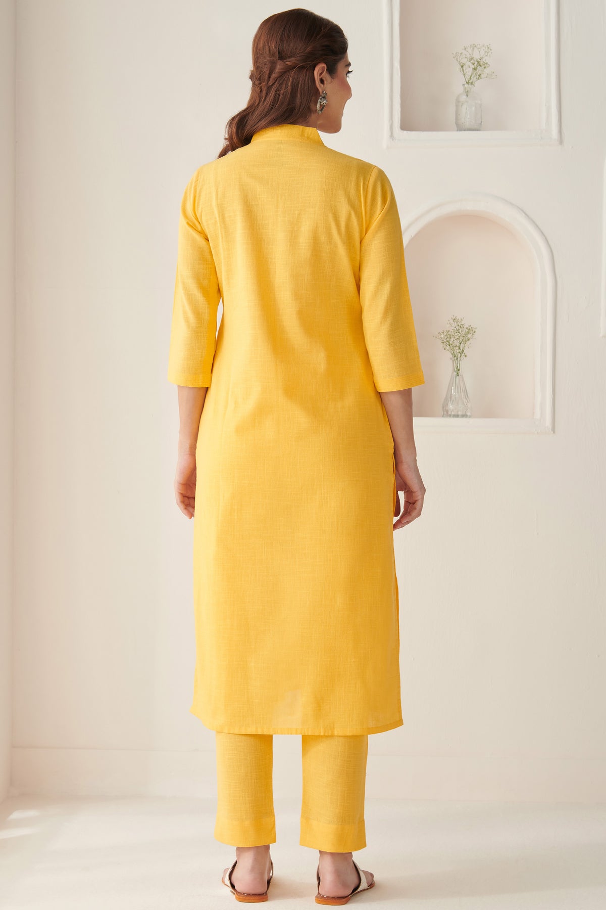 Roza Nadira Yellow Kurta