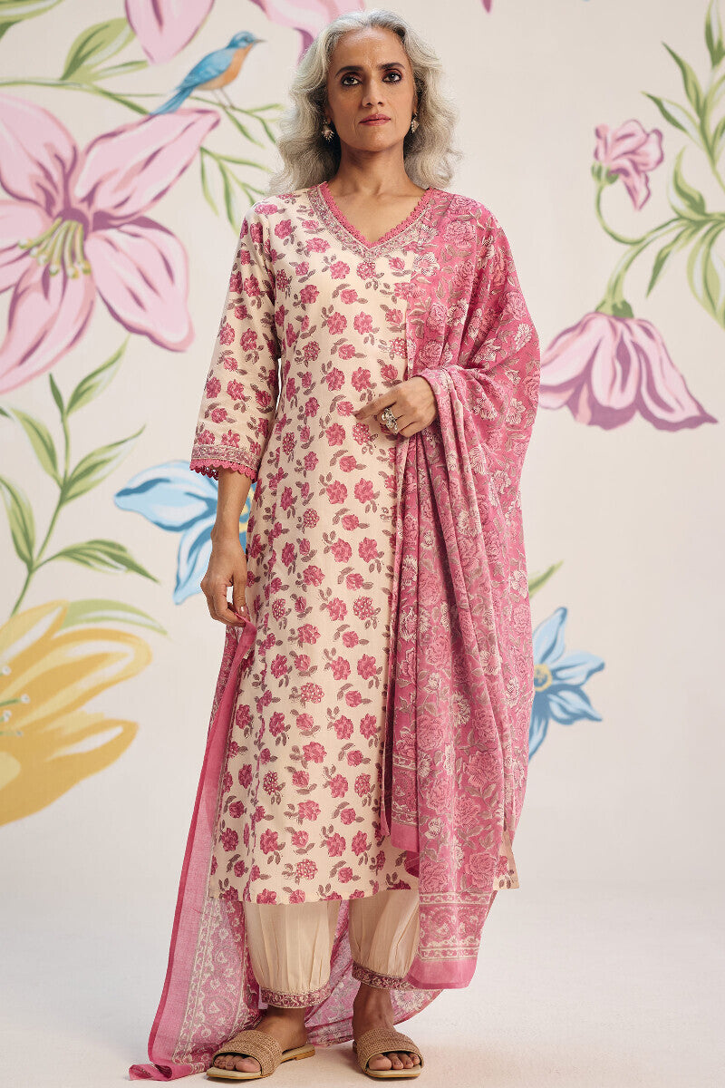 Gulbarg Farnaz Sanganeri Dupatta