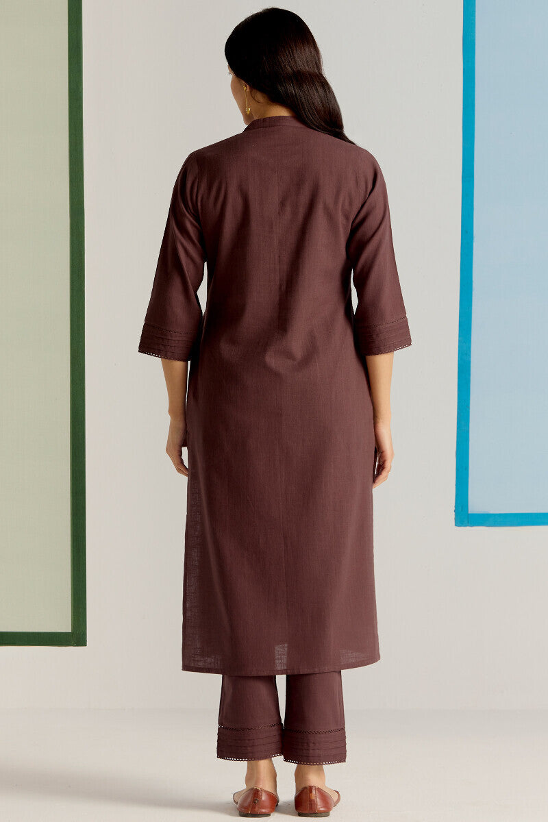 Roza Nida Brown Kurta