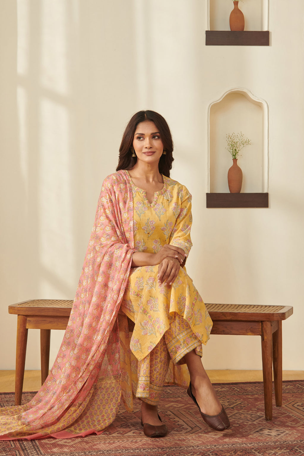 Gulraiz Suhana Sanganeri Kurta