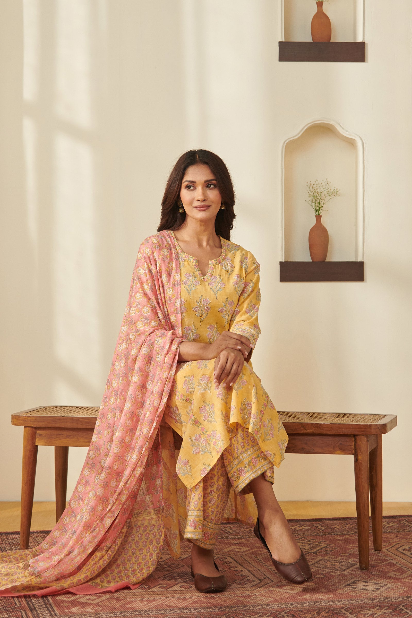 Gulraiz Suhana Sanganeri Kurta