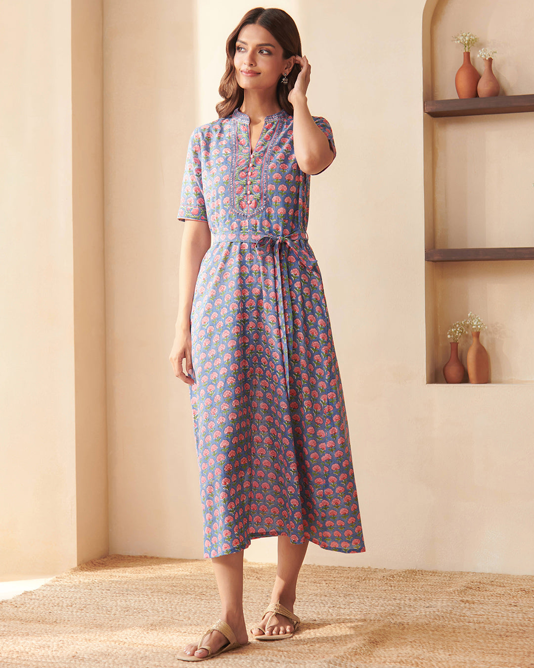 Gulbarg Nuzakat Sanganeri Dress
