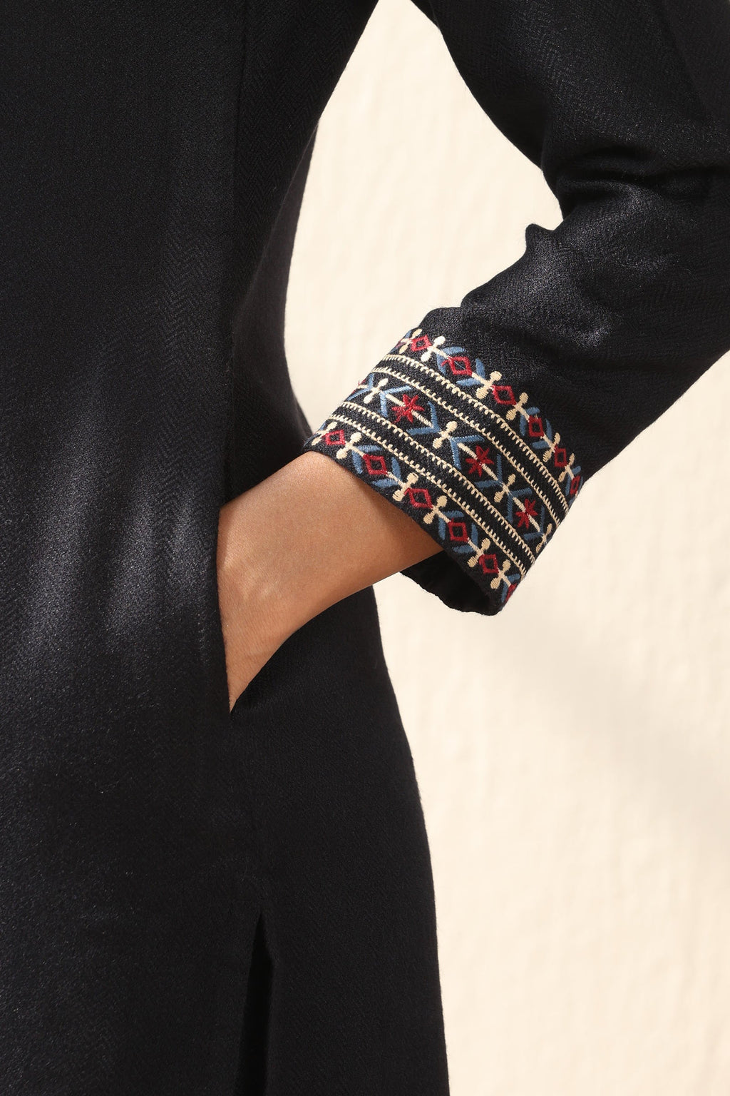 Surplus: Naadirah Zarina Faux Wool Kurta