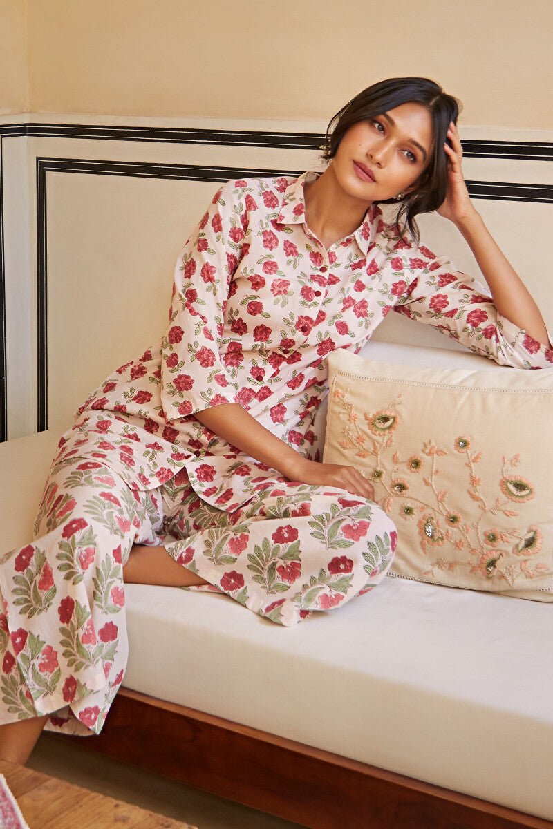 Gulbarg Mahnaz Pyjama Set