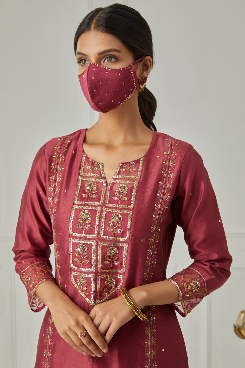 Sanaa Sahira Chanderi Kurta