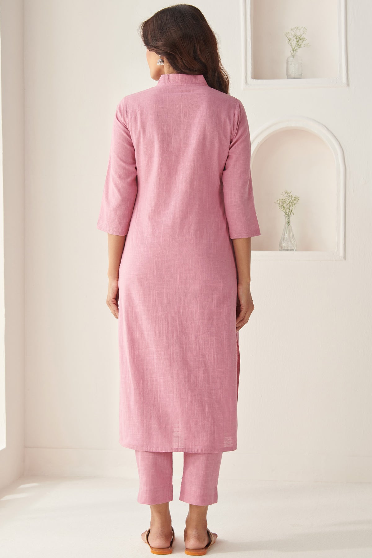 Roza Mahi Pink Kurta