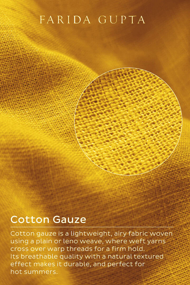 Surplus: Roza Seerat Yellow Kurta