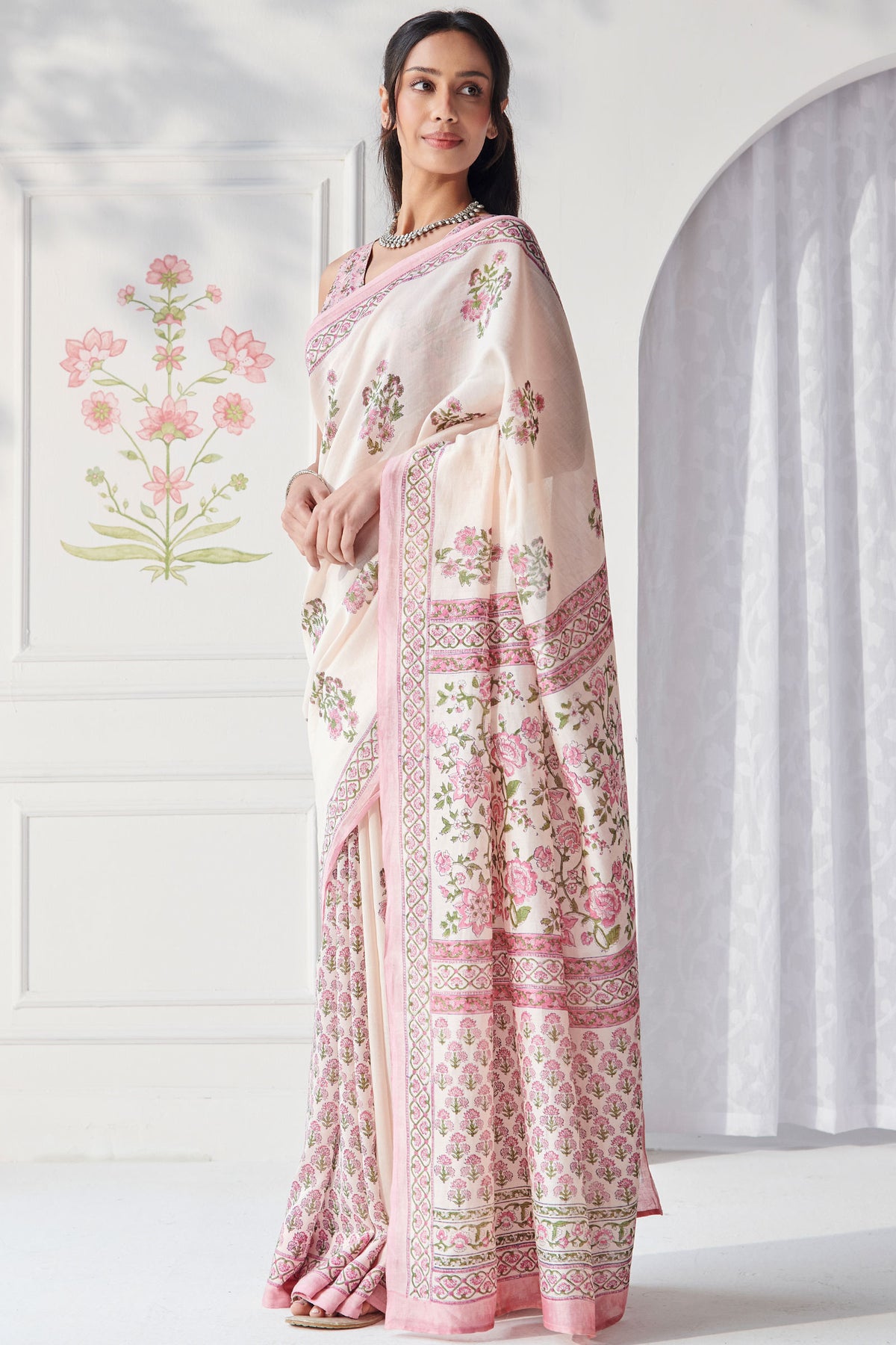 Gulbahar Inara Sanganeri Saree