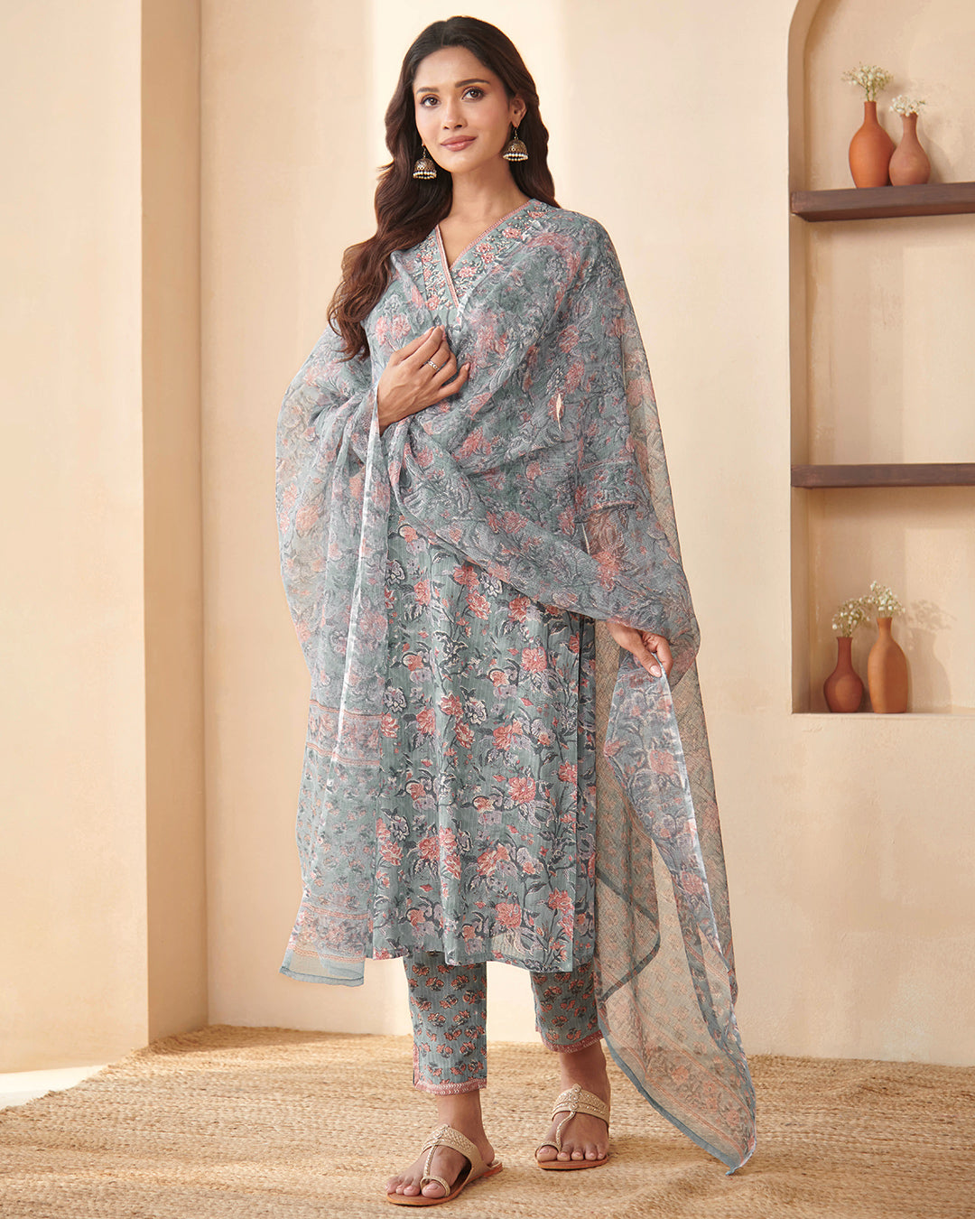 Nasrine Mahi Sanganeri Kurta