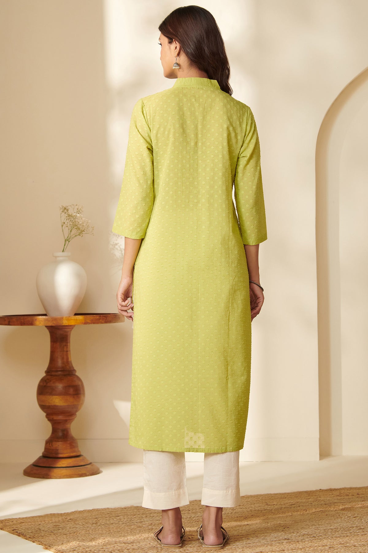 Roza Faraz Green Kurta
