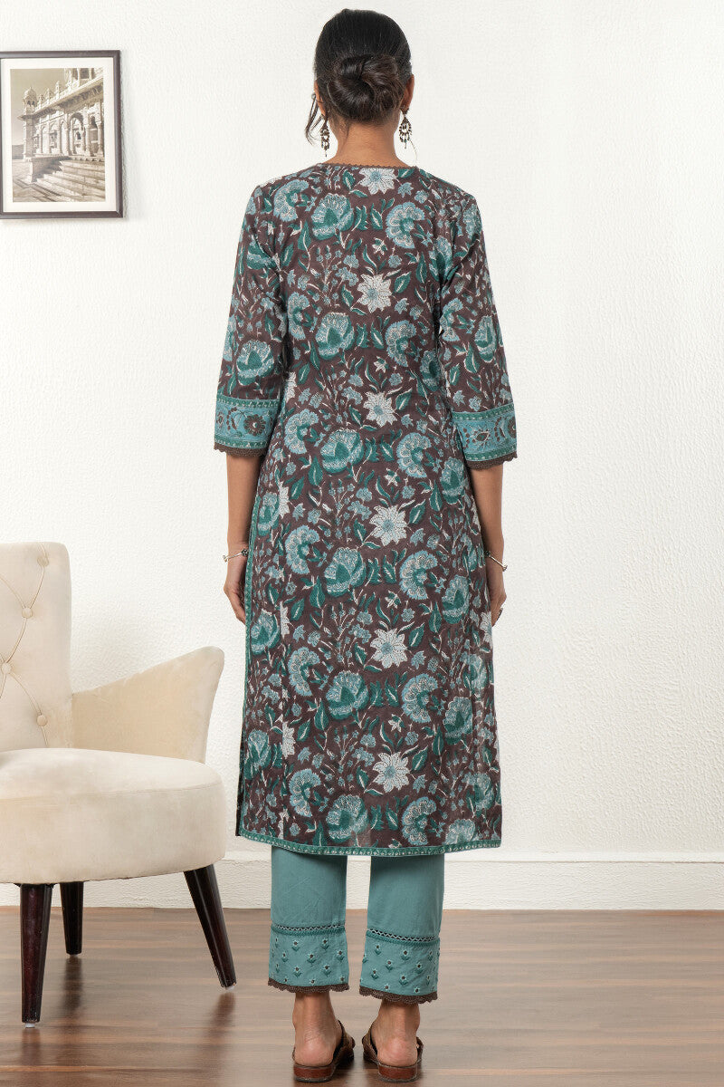Gauhar Zafrina Sanganeri Kurta