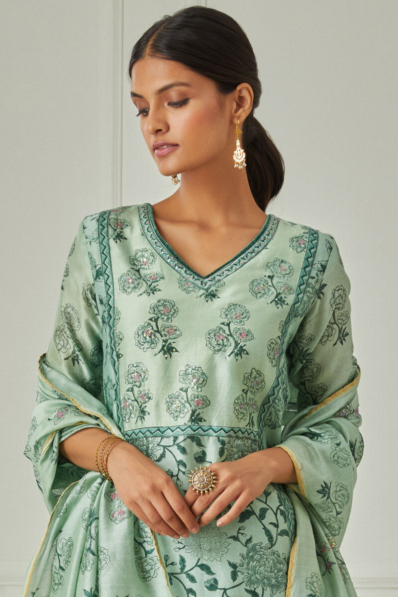 Zubeida Nazia Chanderi Dupatta