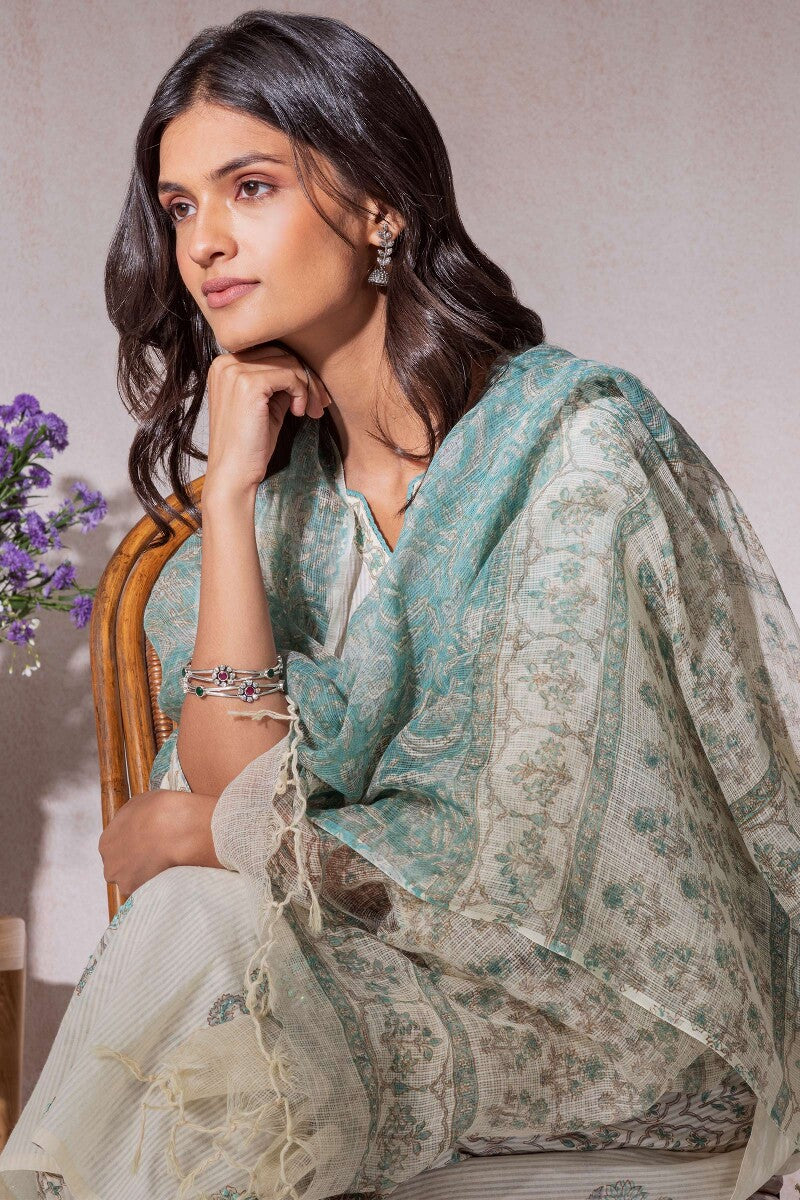 Nasrine Simar Sanganeri Kota Dupatta