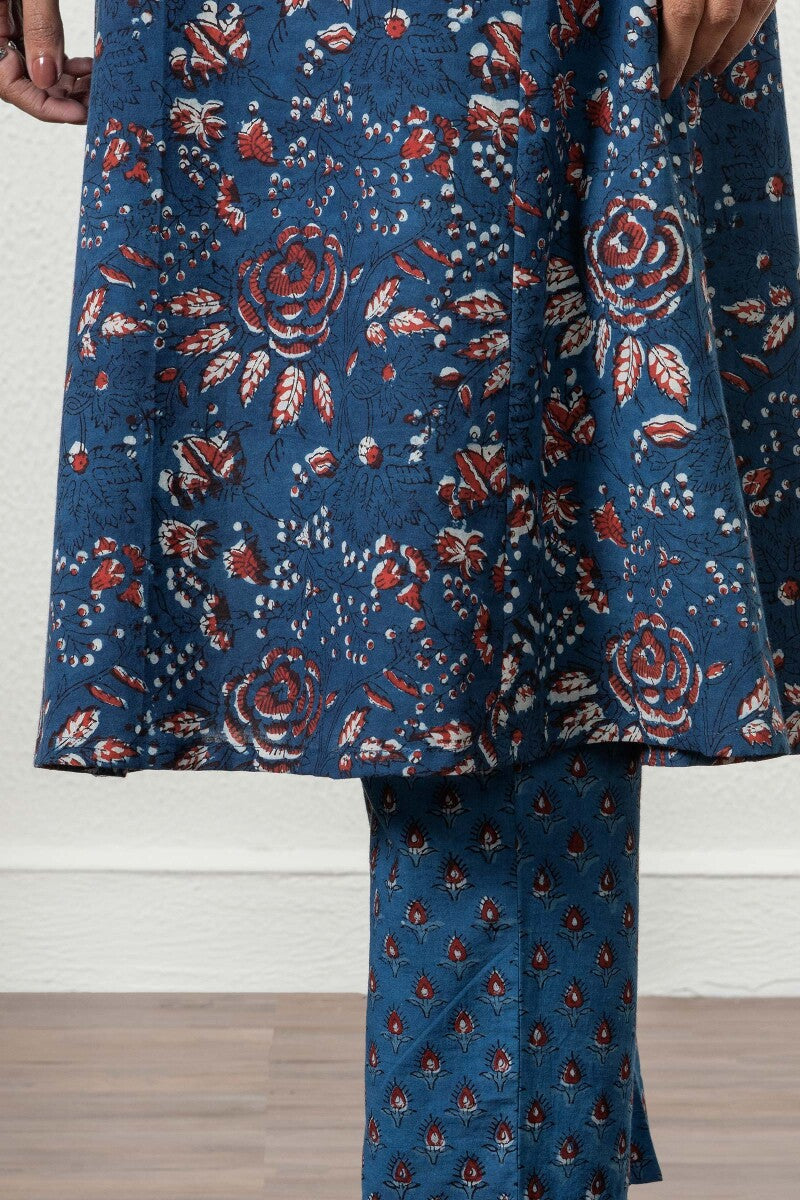 Sehra Zainab Bagru Kurta