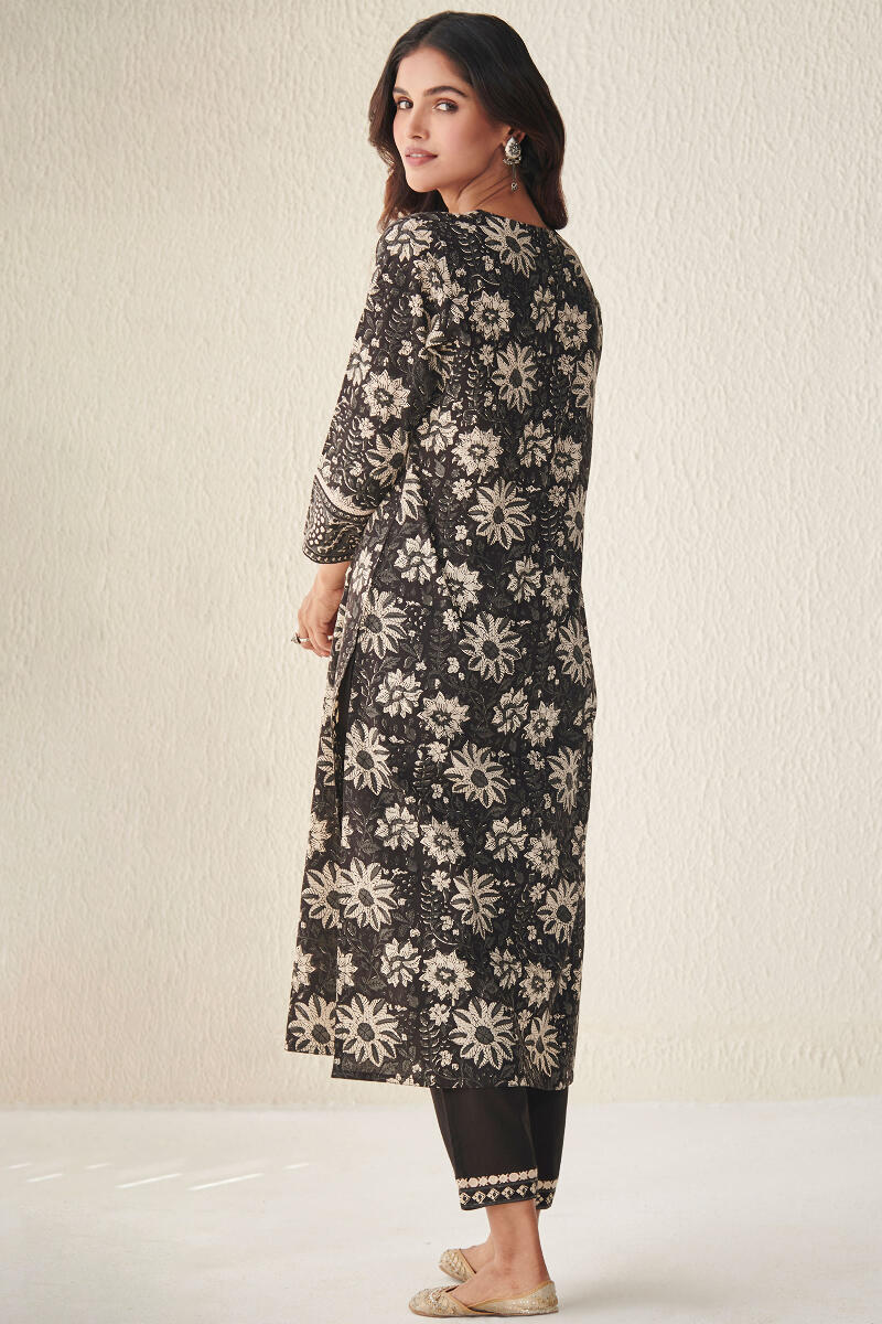 Sehra Mahira Bagru Kurta