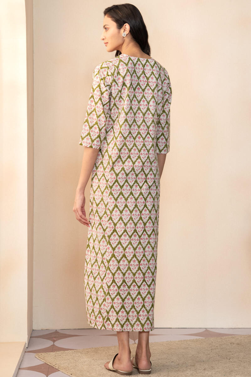 Nasrine Mirza Sanganeri Kaftan