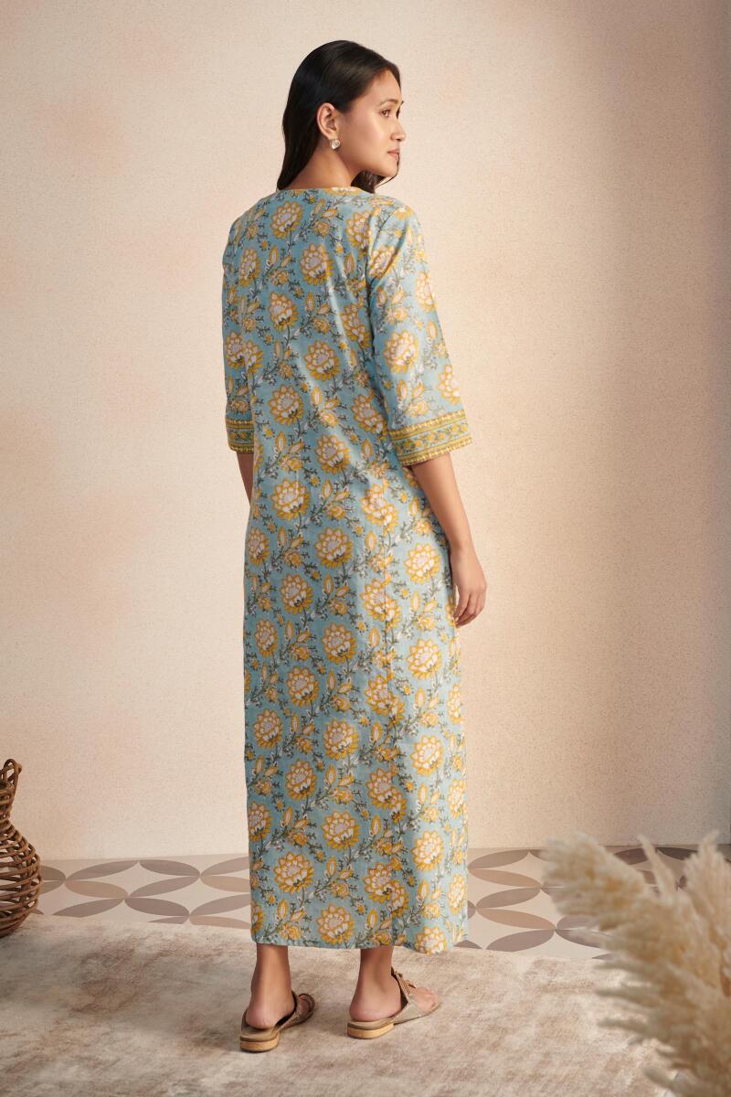 Gauhar Riza Sanganeri Kaftan