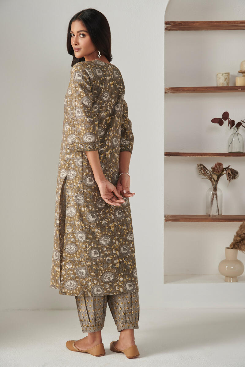 Sehra Saira Bagru Kurta